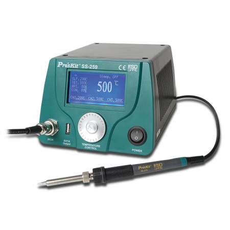 ss-259h умная паяльная станция с жк-дисплеем фото
